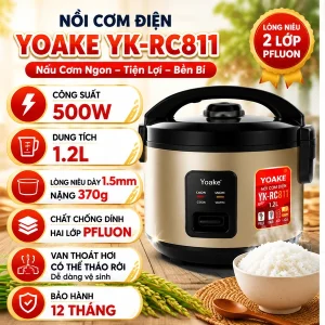Nồi cơm điện YOAKE YK-RC811